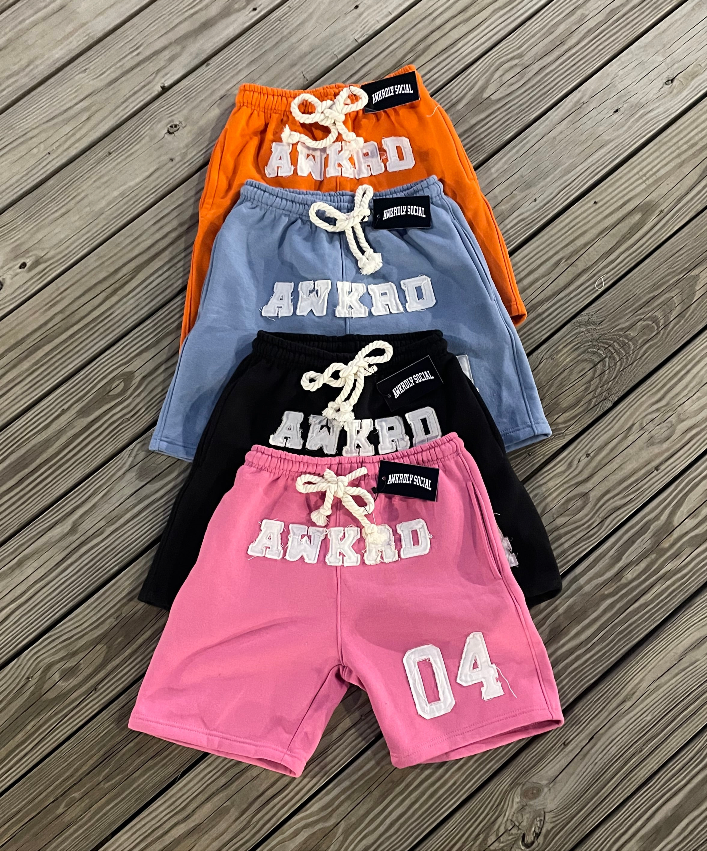 Orange 04 shorts